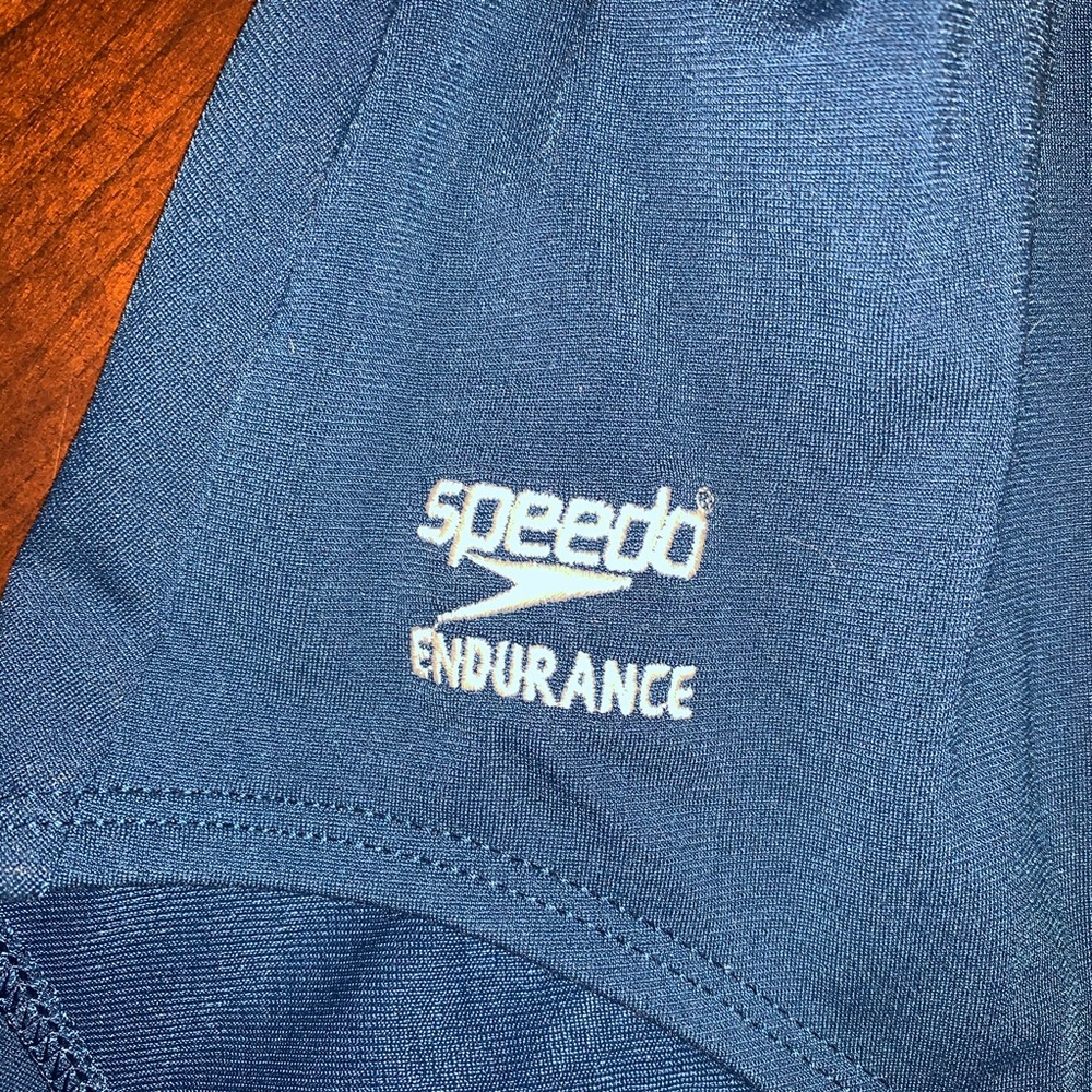 Blue Speedo Women’s One-Piece Swimsuit